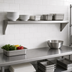 Thumbnail image #3 for Advance Tabco Special Value Series 60-Inch Wall-Mounted Stainless Steel Shelf