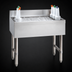 Thumbnail image #3 for Advance Tabco Underbar Basics 48-Inch Stainless Steel Cocktail Unit with 12-Inch Deep Ice Bin and 7-Circuit Cold Plate