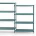 Thumbnail image #3 for Metro Super Erecta Pro 21 in. x 36 in. x 74 in. Stationary Polymer Shelving Add-On Unit with 4 Shelves