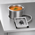 Thumbnail image #3 for Wells SS-4TDU Top-Mount Built-In Electric Food Warmer for 4-Quart Round Inserts, Thermostatic, Non-Insulated, With Drain