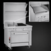 Thumbnail image #3 for Southbend Platinum Heavy Duty 32-Inch Gas Range with 16-Inch Hot Top, 16-Inch Charbroiler and Standard Oven