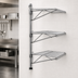 Thumbnail image #3 for Eagle Group Valu-Gard Adjustable Post Wire Wall Mount Prepackaged End Unit for 18-Inch Deep Shelves