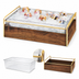 Thumbnail image #3 for Mid-Century Rectangular Ice Housing with Brass Frame and Clear Polycarbonate Pan