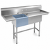Thumbnail image #3 for Eagle Group BlendPort BPFE Series Economy 1-Compartment Sink with Right Drainboard, 18 x 18 Bowl, 304 Stainless Steel