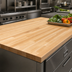 Thumbnail image #3 for John Boos Boos Block Blended Rail Edge Grain Maple Kitchen Countertop, 108 x 38 x 1-1/2 Inches, Oil Finish