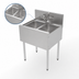 Thumbnail image #4 for Perlick Top Shelf TS Series 24-Inch Two-Compartment Stainless Steel Underbar Sink Unit