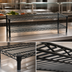 Thumbnail image #3 for Eagle QuadTruss 2-Tier Front Case Merchandise Cantilevered Wire Shelving Unit, 54 x 14 x 14 Inches, Gray Epoxy
