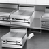 Thumbnail image #3 for Titan Heavy Duty 12-Inch Modular Gas Hot Top Range with Stainless Steel 6-Inch Plate Shelf