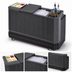 Thumbnail image #4 for Cambro Cambar BAR730420 Economy Portable Beverage Bar with 80 lb Ice Sink, 7-Bottle Speed Rail and Waste Water Bin