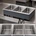 Thumbnail image #3 for Vollrath Three-Well Drop-In Electric Hot Food Well Unit, Wet Operation, Manifold Drain, 208-240V