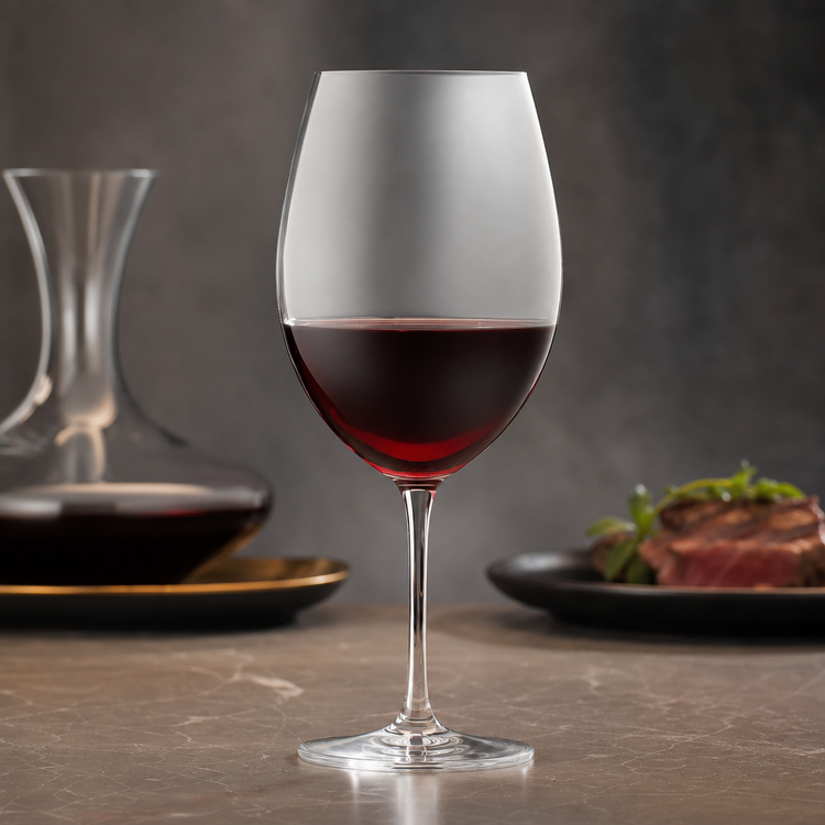 Product image #4 for Lucaris Bangkok Bliss Bordeaux Stemmed Wine Glass, 25 oz., Clear Glass