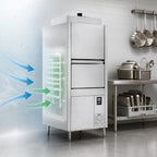 Thumbnail image #3 for Hobart Warewash PW10N-ADV-1 Ventless Front-Loading High-Temperature Pot, Pan & Utensil Washer, 10 Sheet Pan Capacity