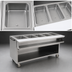 Thumbnail image #3 for Spec-Master SPHT5OB-240 5-Well Electric Sealed Well Hot Food Table with Open Base