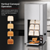Thumbnail image #3 for Hatco Toast King TK-72 Vertical Conveyor Countertop Electric Bread & Bun Conveyor Toaster
