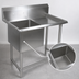 Thumbnail image #3 for John Boos Pro-Bowl 1-Compartment Sink with Right Drainboard, 16