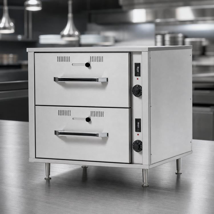 Product image #3 for RedHots Freestanding 2-Drawer Warming Drawer, 29-Inch Wide, 240V