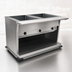 Thumbnail image #3 for Spec-Master Portable Electric Hot Food Table, 35-3/4-Inch Wide, 2 Wet/Dry Wells, Open Base