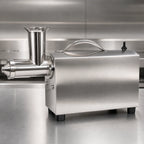 Thumbnail image #4 for Juicernet by Mulligan Associates Miracle Pro MJ575/BL33 Electric Stainless Steel Countertop Wheatgrass Juicer, Manual Feed, Forward/Reverse, 110V