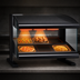 Thumbnail image #3 for Hatco Spot On 58-Inch Slant Countertop Heated Zone Merchandiser Warmer, Single Shelf, 6 Zones