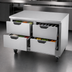 Thumbnail image #3 for Beverage Air 48-Inch Two-Section Flat Top Worktop Refrigerator with 4 Drawers, 11.82 Cu. Ft.
