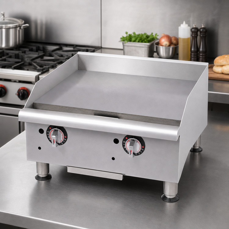 Product image #3 for APW Wyott Workline GGM-36S 36-Inch Countertop Gas Griddle with 36" x 19-1/2" Cooking Surface