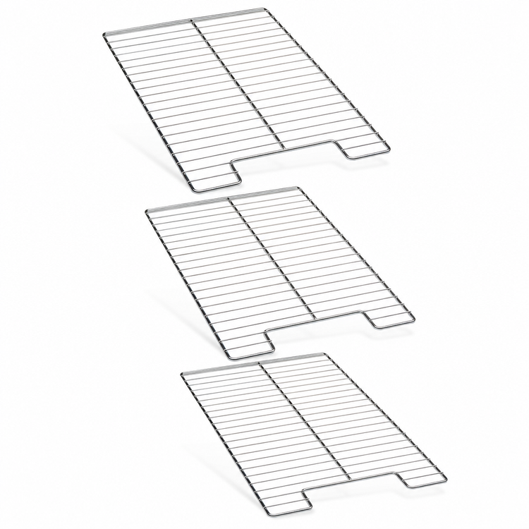 Product image #3 for Vulcan MINI-RACK 12 x 20 Inch Stainless Steel Wire Rack Set of 3 for Mini-Jet