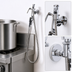Thumbnail image #3 for T&S Brass Wall-Mount Single-Hole Pot & Kettle Filler Faucet with Self-Closing Hook and 68-Inch Hose