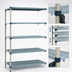 Thumbnail image #3 for MetroMax Q 5-Shelf Add-On Polymer/Wire Shelving Unit, 30-Inch Wide x 21-Inch Deep x 74-Inch High