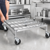 Thumbnail image #3 for Metro Super Erecta Mobile Stainless Steel Dunnage Rack, 36 x 24 Inches, 800 lb Capacity