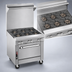 Thumbnail image #3 for Platinum Heavy Duty 32-Inch Gas Range with 6 Open Burners and Standard Oven