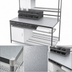 Thumbnail image #3 for Eagle Group Drive-Through Task Station with Galvanized Steel Top, 60 Inch x 36 Inch