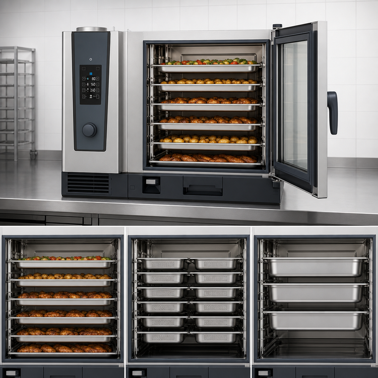 Product image #3 for RATIONAL iCombi Classic 6-Full Size Natural Gas Combi Oven, 208/240V, 1-Phase