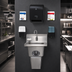 Thumbnail image #3 for Eagle Group MicroGard Touch-Free Handwashing System with Sink and Dispensers