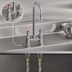 Thumbnail image #3 for T&S Extra Heavy Duty Deck-Mounted Manual Mixing Faucet, 4-Inch Centers