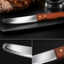 Thumbnail image #3 for American Metalcraft KNF3 10-Inch Steak Knife with Hardwood Handle and Rounded Tip