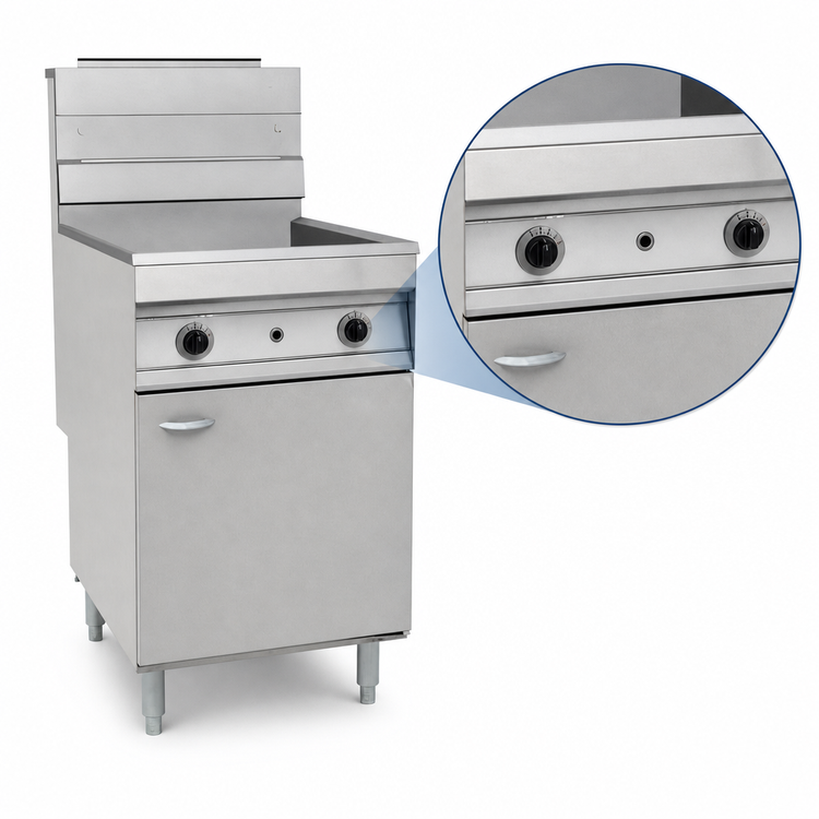 Product image #3 for Pitco 65C+S Commercial Gas Floor Fryer, 65-80 lb. Fat Capacity