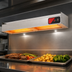 Thumbnail image #3 for Nemco 24-Inch Dual Lighted Infrared Strip Heater, 240V