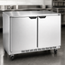 Thumbnail image #4 for Beverage-Air UCF48AHC 48-Inch Two-Section Undercounter Freezer, Solid Doors, 11.04 Cu. Ft., Stainless Steel, Rear-Mounted Self-Contained Refrigeration