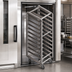 Thumbnail image #3 for Baxter Heavy-Duty Stainless Steel Single End-Load Rack for Single Rack Oven, 20 Slides