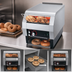 Thumbnail image #3 for Hatco Toast-Qwik Horizontal Conveyor Countertop Bagel and Bun Toaster, Single-Sided, 2-Inch Opening, 208V