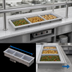 Thumbnail image #3 for Vollrath Short-Sided Drop-In 3-Pan Hot Well with Thermostatic Controls, Autofill and Manifold Drain