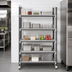 Thumbnail image #3 for Cambro Camshelving Elements XTRA 5-Tier Vented Stationary Starter Unit, 24 x 60 x 72 Inches, Speckled Gray