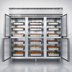 Thumbnail image #3 for Continental Refrigerator DL3WE-HD Designer Line Extra Wide Three-Section Heated Holding Cabinet
