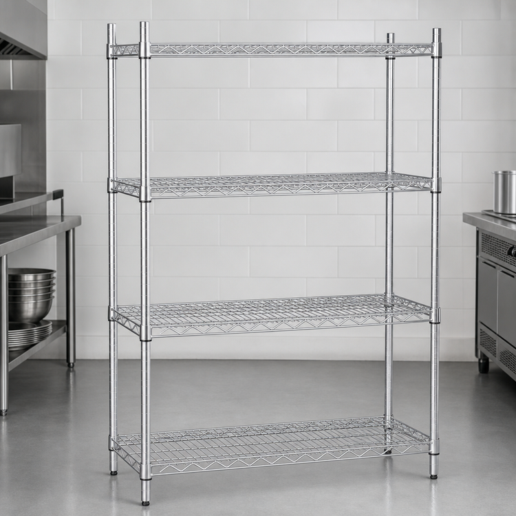 Product image #3 for Advance Tabco Special Value Series 60-Inch x 21-Inch Heavy-Duty Chrome-Plated Wire Shelf