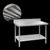 Thumbnail image #3 for Eagle Spec-Master Marine Series Stainless Steel Work Table, 120