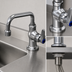 Thumbnail image #3 for T&S Brass Single Pantry Faucet, Single Hole Deck Mount, 6-Inch Swing Nozzle, 2.2 GPM Vandal-Resistant Aerator