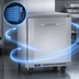 Thumbnail image #3 for Victory VUF27HC 27-Inch One-Section Undercounter Freezer with Rear-Mounted Self-Contained Refrigeration