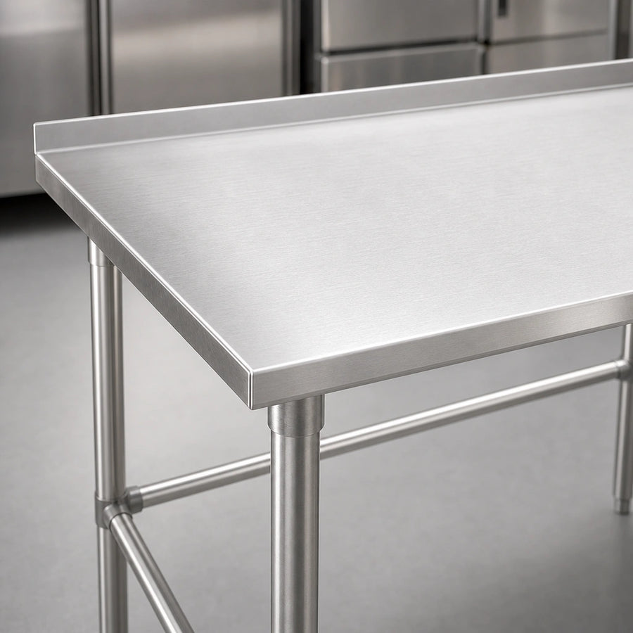 16-Gauge Stainless Steel Top