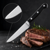 Thumbnail image #3 for Mundial 5-Inch Serrated Steak Knife with Forged High Carbon Stainless Steel Blade and Black Polyacetal Handle