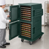 Thumbnail image #4 for Cambro Camtherm Tall Profile Electric Hot Holding Cabinet with Double Doors, 12 Sheet Pan Capacity, Granite Green